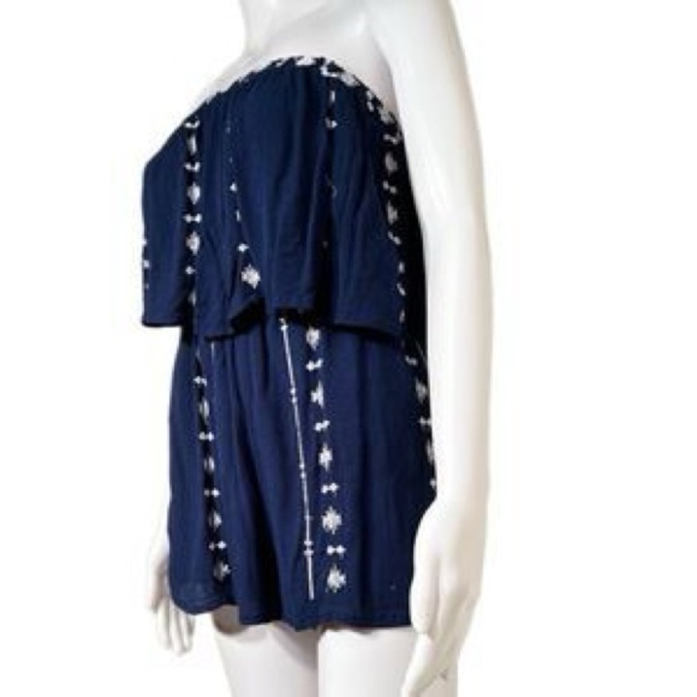 71. Japna NWT Boho Strapless Romper